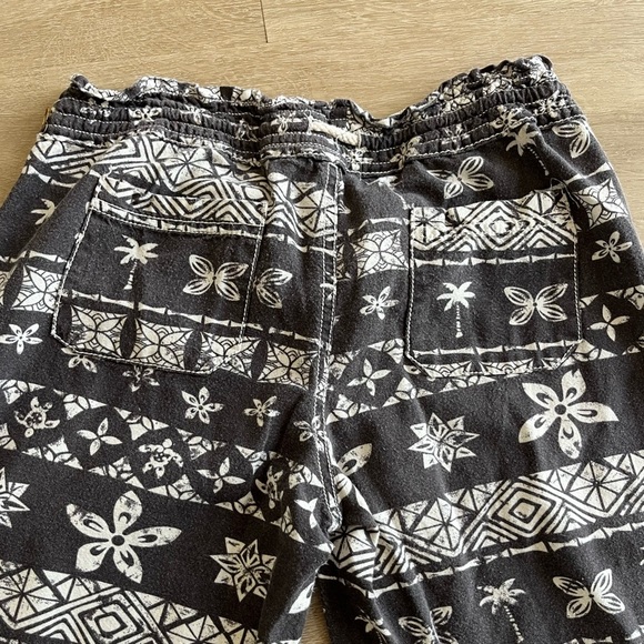 CALI 1850 Drawstring Pants Flowy BOHO Linen Blend  SZ S - Picture 7 of 8